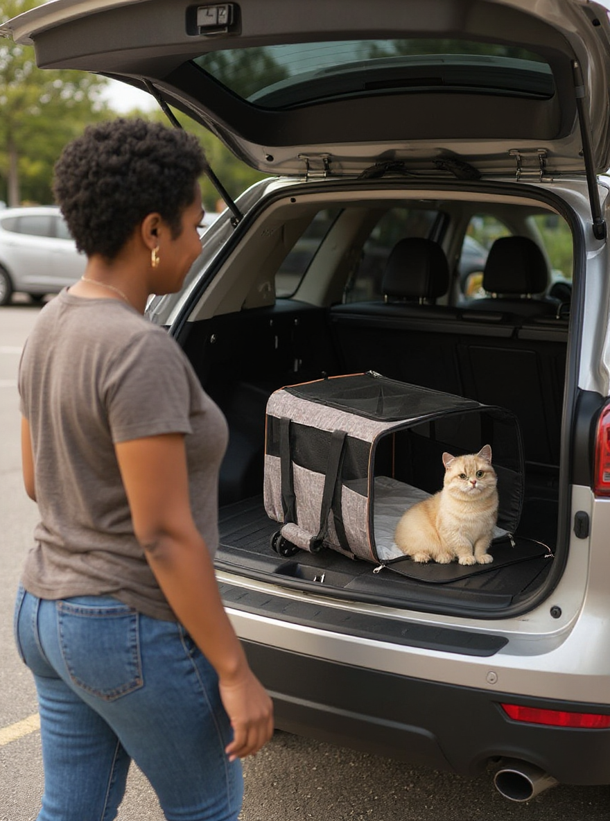 Customer photo of Pawseya Pet Carrier