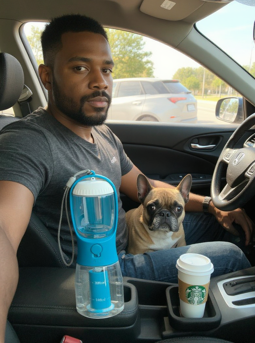 Customer photo of Pawseya 3-in-1 Travel Cup