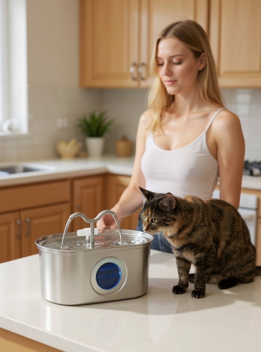 Customer photo of Pawseya Water Fountain